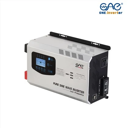 2KW 220V inverter koos sisseehitatud laadijaga